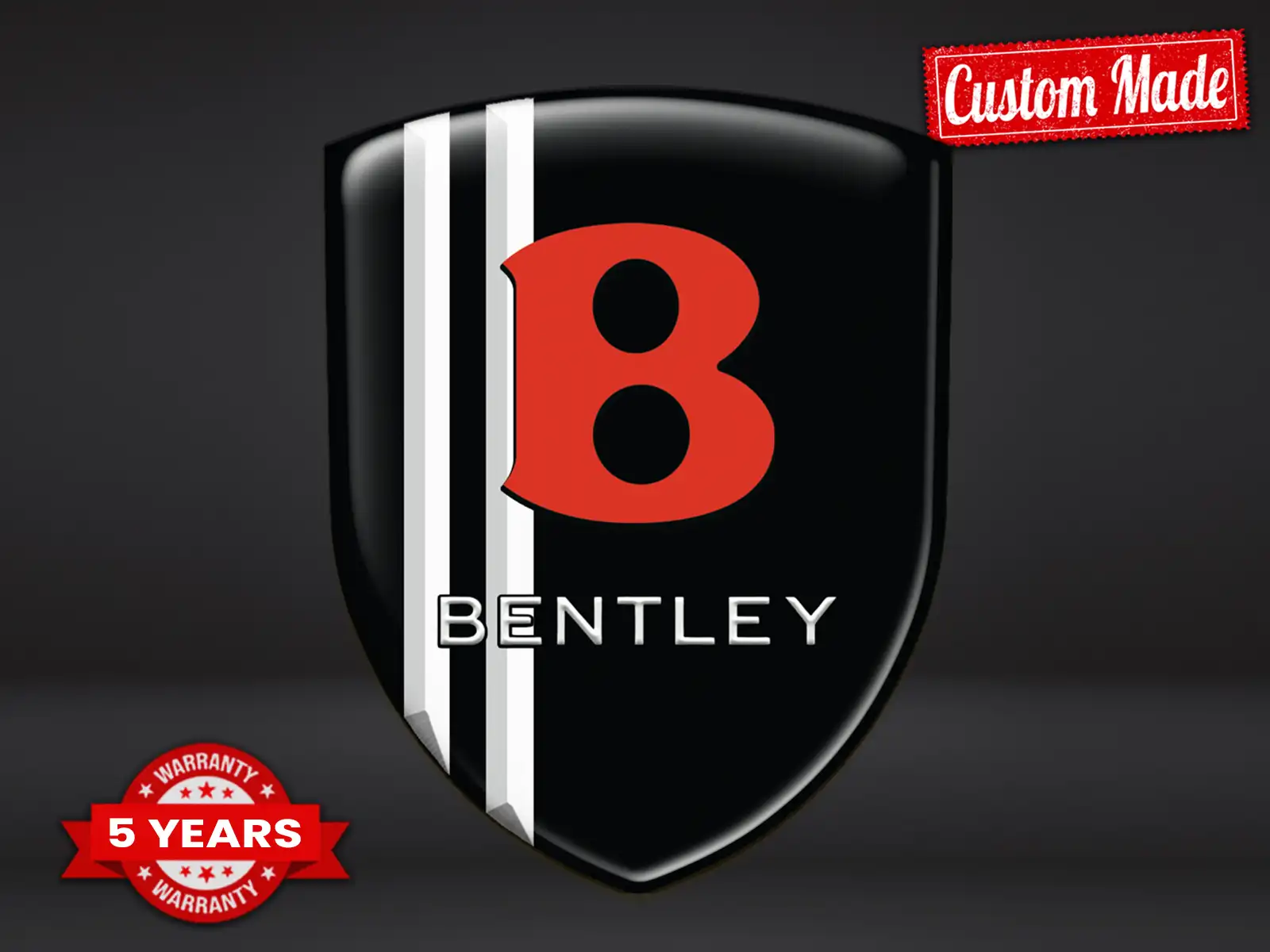 Bentley Adesivi Logo Vinile Pro Max Resiliente Elegante Layout